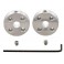 Pololu Universal Aluminum Mounting Hub for 5mm Shaft, M3 Holes (2-Pack)