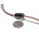 Miniature Slip Ring - 12mm diameter, 12 wires, max 240V @ 2A