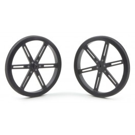 Pololu Wheel 90x10mm Pair - Black Pololu Wheel 90x10mm Pair - Black