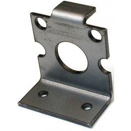 Solarbotics GMB28 (GM2/GM8 Gear Motor Bracket, Laser-Cut Steel)