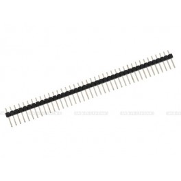 S1G40 Kolíková lišta přímá 2.54mm 40 pinů S1G40 Kolíková lišta přímá 2.54mm 40 pinů