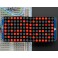 16x8 1.2" LED Matrix + Backpack - Ultra Bright Round Red LEDs