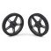 Pololu Wheel 60x8mm Pair - Black