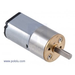 35:1 Metal Gearmotor 15.5Dx30L mm