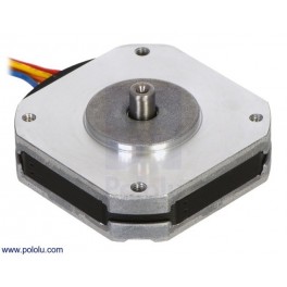 Sanyo Pancake Stepper Motor: Bipolar, 200 Steps/Rev, 42×11.6mm, 3.5V, 1 A/Phase