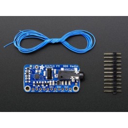 Adafruit Stereo FM Transmitter with RDS/RBDS Breakout - Si4713