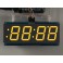 Adafruit 1.2" 4-Digit 7-Segment Display w/I2C Backpack - Yellow