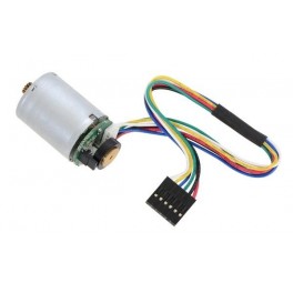 MP 12V Motor with 48 CPR Encoder for 25D mm Metal Gearmotors (No Gearbox)