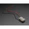 Bone Conductor Transducer with Wires - 8 Ohm 1 Watt