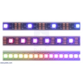 Addressable RGB 60-LED Strip, 5V, (SK9822)