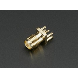 Edge-Launch SMA Connector for 1.6mm / 0.062" Thick PCBs