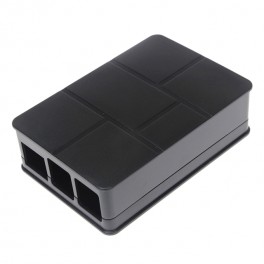 Raspberry Pi 3 model B - ABS box black