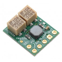 2.5-9V Fine-Adjust Step-Up/Step-Down Voltage Regulator w/ Adjustable Low-Voltage Cutoff S9V11MACMA