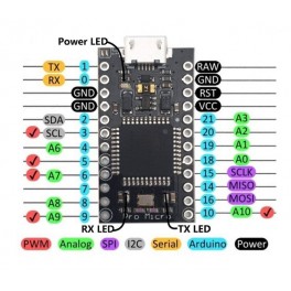 Arduino Leonardo Pro Micro