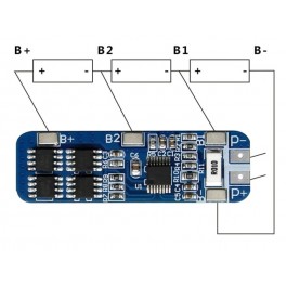 Ochranný modul Li-ion 3S 10A