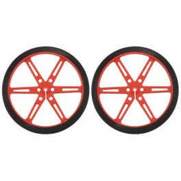 Pololu Wheel 80x10mm Pair - Red