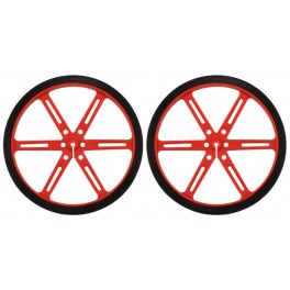 Pololu Wheel 90x10mm Pair - Red