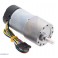 150:1 Metal Gearmotor 37Dx73L mm 12V with 64 CPR Encoder (Helical Pinion)