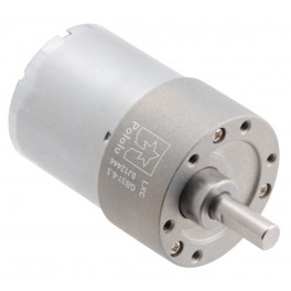 6.3:1 Metal Gearmotor 37Dx50L mm 12V (Helical Pinion)