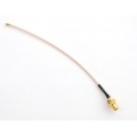 SMA to uFL/u.FL/IPX/IPEX RF Adapter Cable 5cm