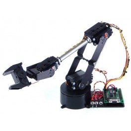 Lynxmotion AL5D 4 Degrees of Freedom Robotic Arm Combo Kit (No Software w/ SSC-32U)