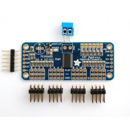 Adafruit 16-Channel 12-bit PWM/Servo Driver - I2C interface - PCA9685